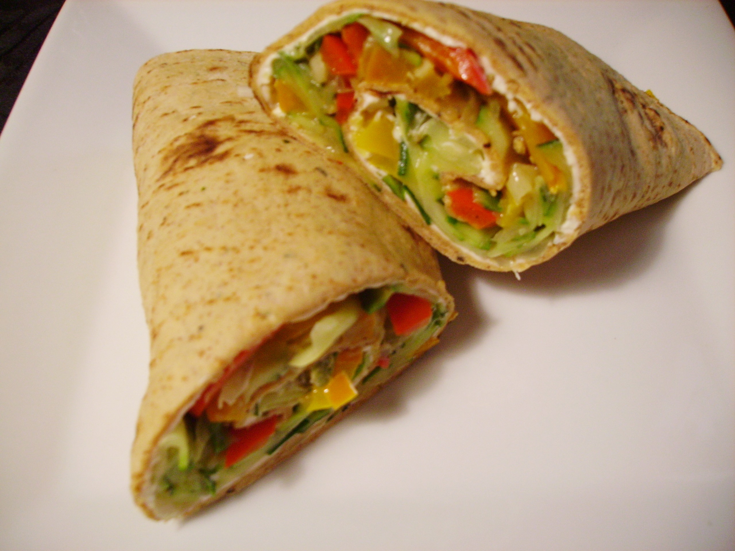 Veggie Wrap Sandwich – Mama D's Kitchen of Love