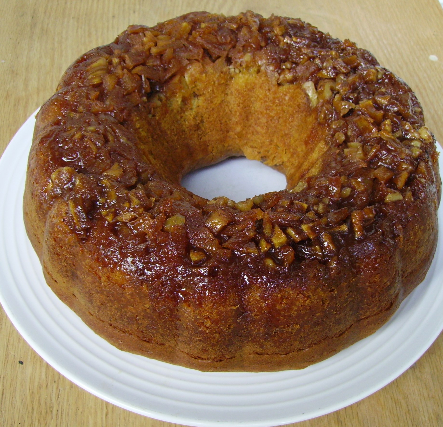 Cinnamon Crown Bundt Cake for #BundtAMonth